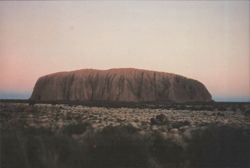 Ayers Rock, largest monolith in the world Australia