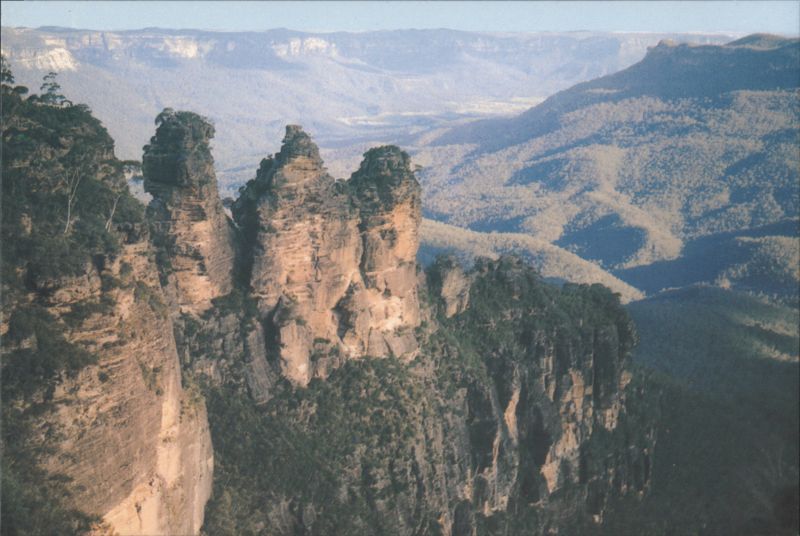 The Three Sisters in the Blue Mountains Katoomba Australia
