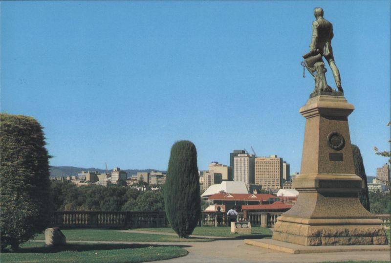 Colonel Light's View from Montefiore Hill, Adelaide Australia