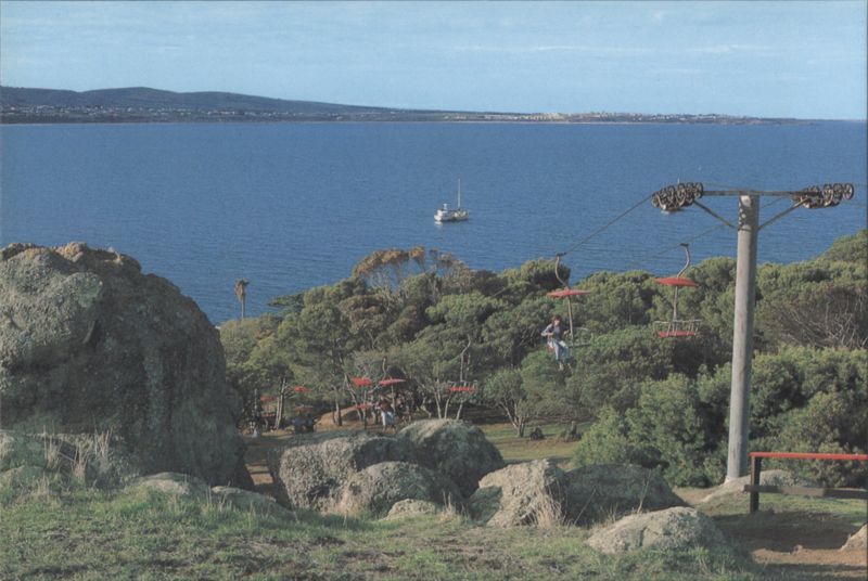 Chairlift, Granite Island, Victor Harbor, SA Australia