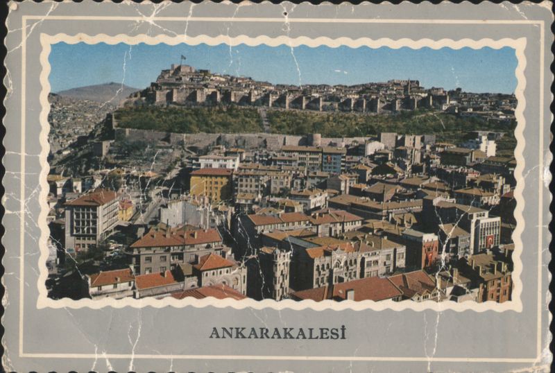 Ankara Castle, City View Turkey Greece, Turkey, Balkan States