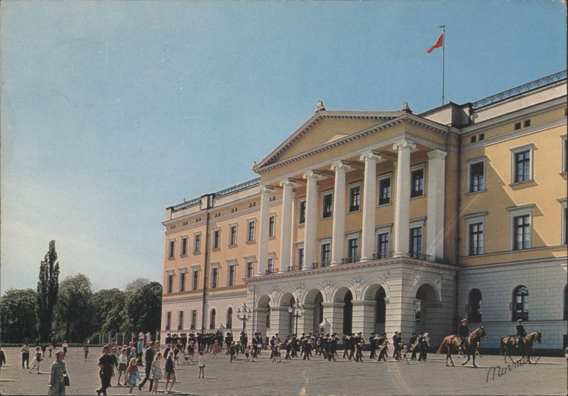 Oslo, Royal Palace Changing of the Guard, Norway