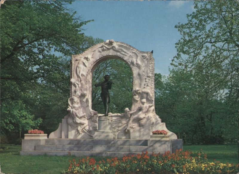 Johann Strauss Monument, Stadtpark Vienna Austria