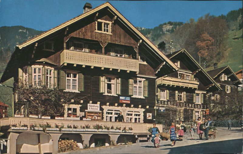 Alpenhäuser Chalets Triesenberg Liechtenstein Photo Baron V. Falz-Fein