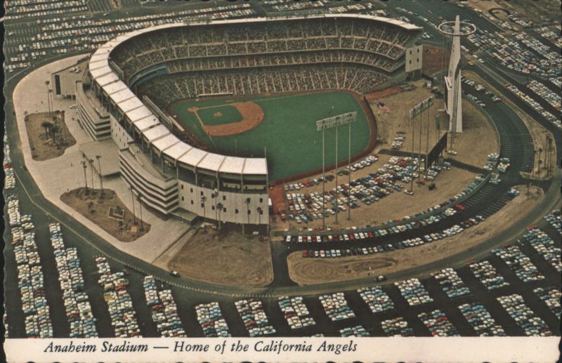 Anaheim Stadium Home of California Angels Baseball