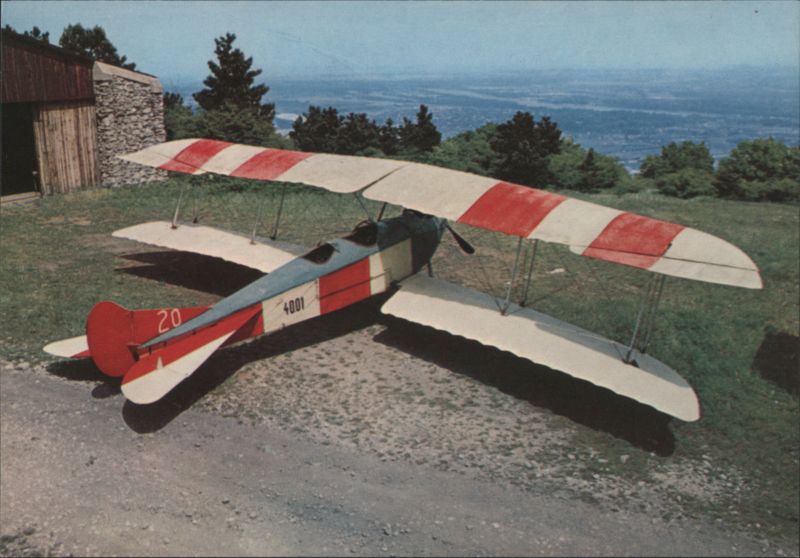 Magyar Lloyd Biplane, 1914 World Height Record (6170m)