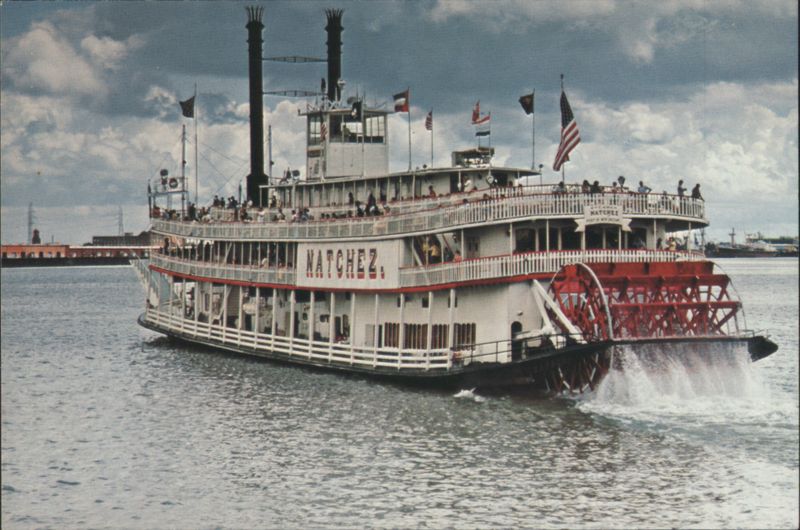 Sternwheeler NATCHEZ Mississippi River New Orleans Louisiana