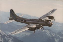 "Sentimental Journey" Boeing B-17G Flying Fortress Postcard
