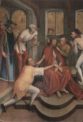 Dornenkrönung Christi, Multscher Altar, Sterzing Postcard