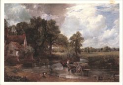 John Constable The Hay-Wain Painting, Rural Landscape Postcard