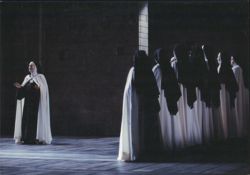 Anne Evans as Madame Lidoine, Dialogues of the Carmelites Postcard