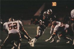 Marcus Allen Football Game Action Postcard