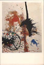 Hans Hofmann - The Prey, 1956, Abstract Expressionism Postcard
