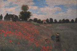Claude Monet: The Poppy Field Postcard