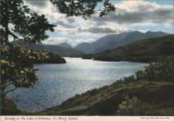 Evening on The Lakes of Killarney, Co. Kerry Postcard