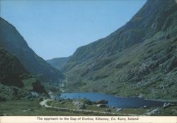 Approach to Gap of Dunloe, Killarney, Co. Kerry, Ireland Postcard