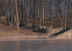 Andy Goldsworthy Storm King Wall Sculpture Mountainville NY Postcard Postcard