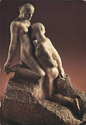 Auguste Rodin L'Eternelle Idole 1899 Sculpture Musée Rodin Postcard
