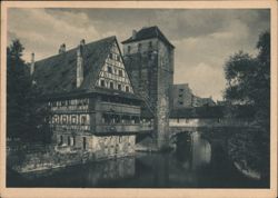 Nürnberg Henkersteg (13. Jahrhundert) Postcard