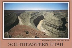 Goosenecks of the San Juan, Southeastern Utah Postcard