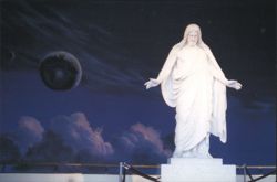 The Christus Statue, North Visitor Center Temple Square Postcard