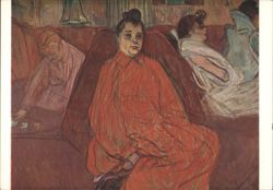 Henri de Toulouse-Lautrec, Le canapé Postcard