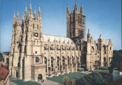 Canterbury Cathedral from the South-West Postcard