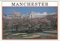 Piccadilly Gardens, Manchester Postcard