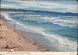 St. Ouen's Bay, Jersey, Channel Islands Postcard