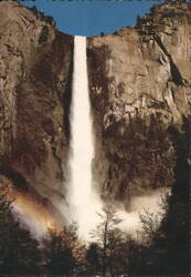 Bridalveil Fall, Yosemite National Park, California Postcard
