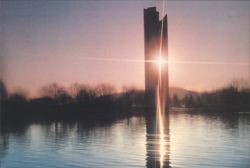 The Carillon at Sunset — Canberra A.C.T. Postcard