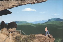 The Devil's Jaw, Grampians, Victoria Postcard
