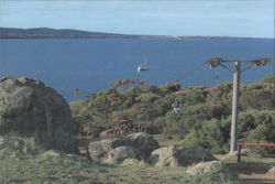 Chairlift, Granite Island, Victor Harbor, SA Postcard