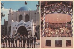 Fest Haus, Bavarian Dancers, Busch Gardens Postcard