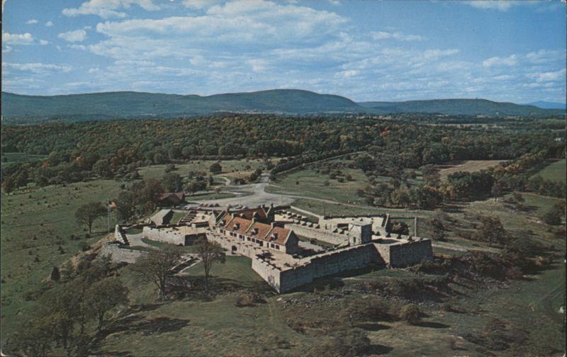 Aerial View Fort Ticonderoga, New York Frank L. Forward