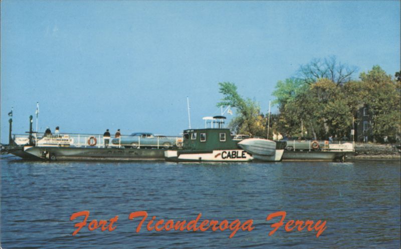 Fort Ticonderoga Ferry, Lake Champlain New York