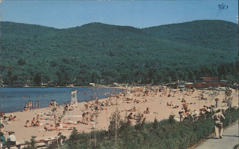 New Million Dollar Beach, Lake George, Adirondacks New York