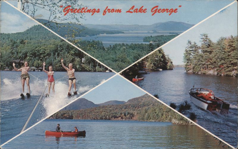 Lake George Water Skiing, Boating, Adirondack Views New York