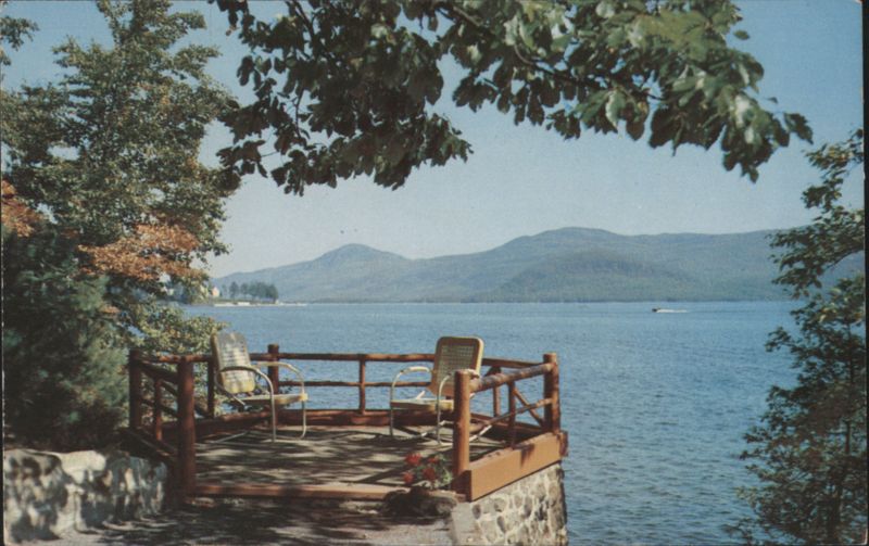 Lake George, NY - Bolton Lookout, Black Mt. & Shelving Rock New York