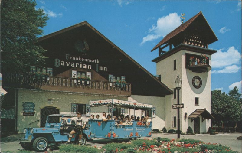 Frankenmuth Bavarian Inn & Folks-Wagon Tour, Glockenspiel Tower Michigan