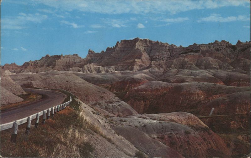 Road Through Bad Lands, South Dakota