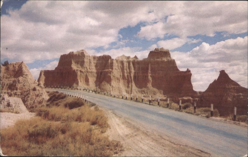 The Castle on Cedar Pass, Bad Lands National Monument South Dakota