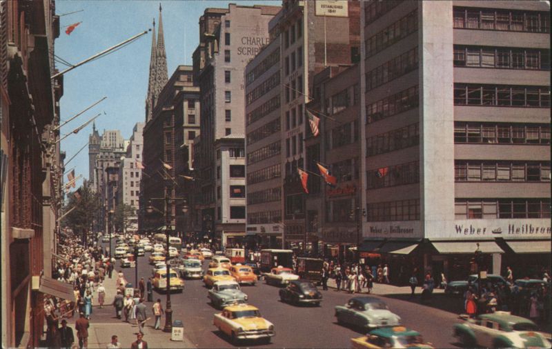 Fifth Avenue, St. Patrick's Cathedral, New York City