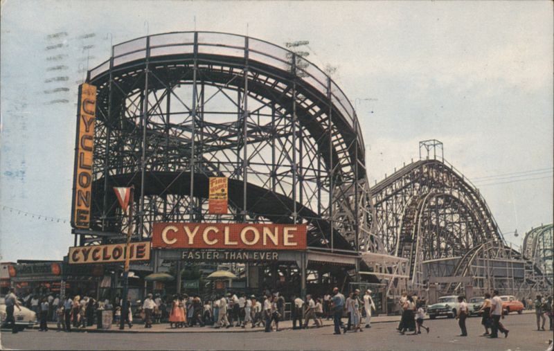 Cyclone Roller Coaster, Coney Island, NY New York
