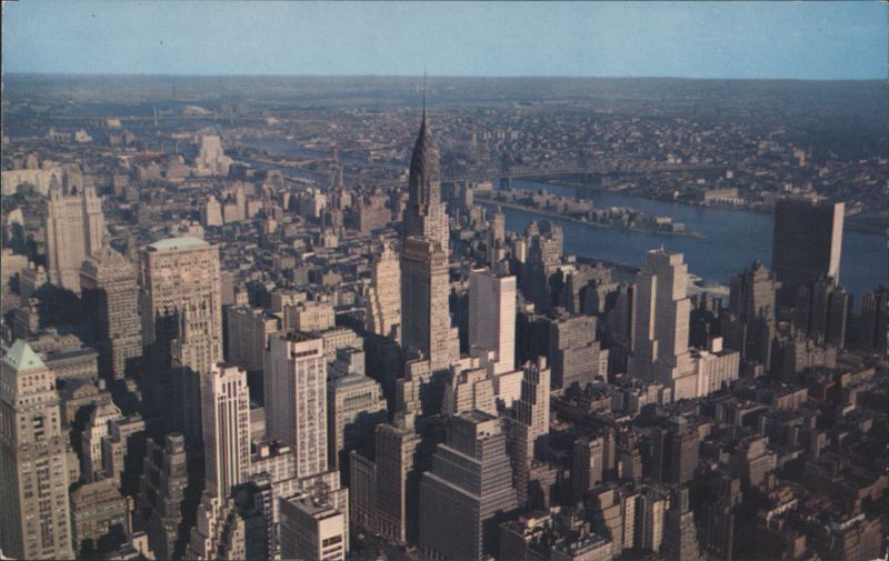 New York City from Empire State Building Observatory