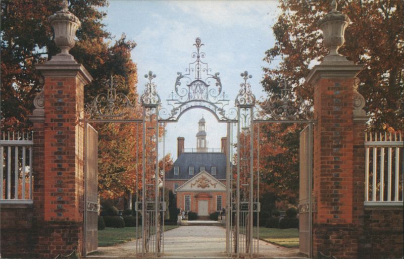 Palace Gates, Governor's Palace, Williamsburg Virginia