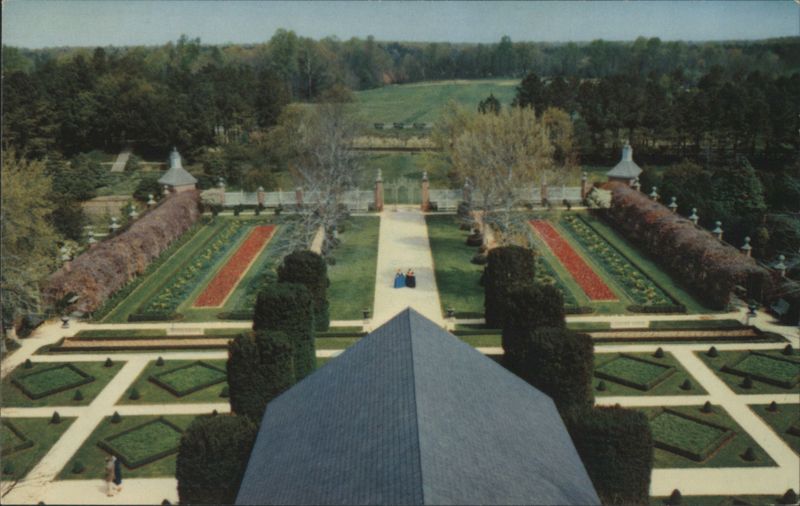 Ballroom Garden Governor's Palace, Williamsburg Virginia