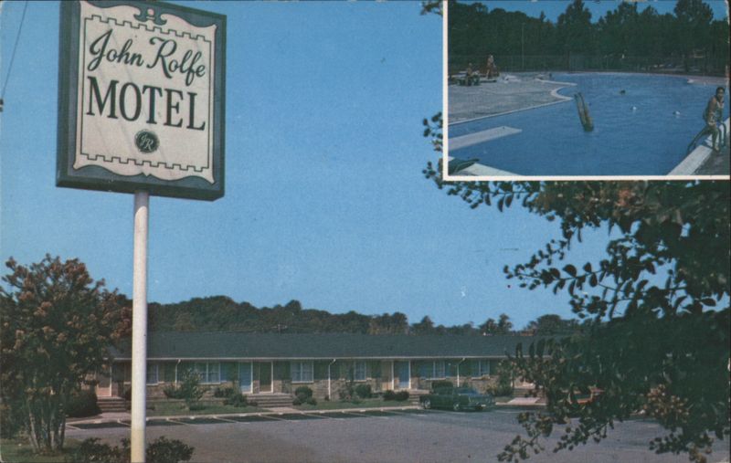 John Rolfe Motel, Swimming Pool Williamsburg Virginia