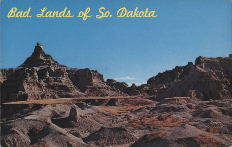 Bad Lands of South Dakota Landscape Ron and Don Brandz