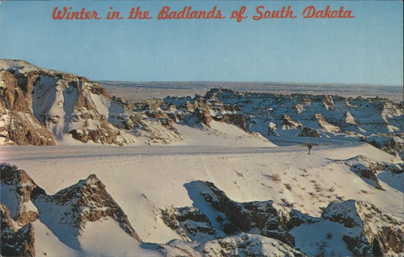 Winter in the Badlands of South Dakota Grant Heilman